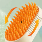 Cepillo de vapor 3 en 1 para mascotas